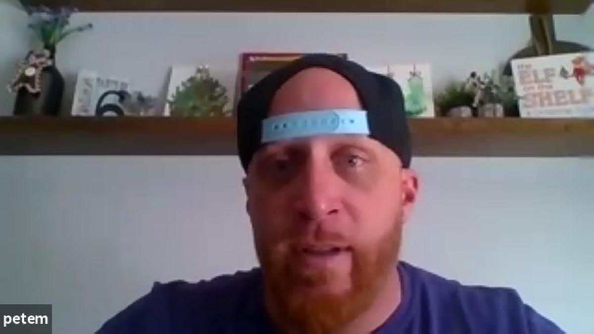Pete: "I used to be a daily cannabis user...every day...had to be!"